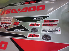 Load image into Gallery viewer, Custom stickers set for Sea-doo Rxt 300 rs  Black Red-model 2016-2018 Graphics decals kit-Restoration Graphics decals kit