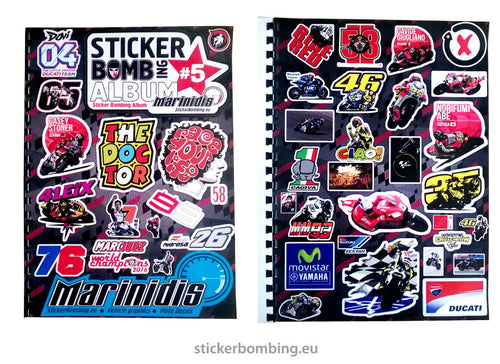 Sticker Bombing Album #5 - Sticker Bombing Pack #5- Sticker Book #5 