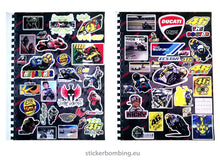 Load image into Gallery viewer, Sticker Bombing Album #5 - Sticker Bombing Pack #5- Sticker Book #5 &quot;Moto GP Edition&quot;