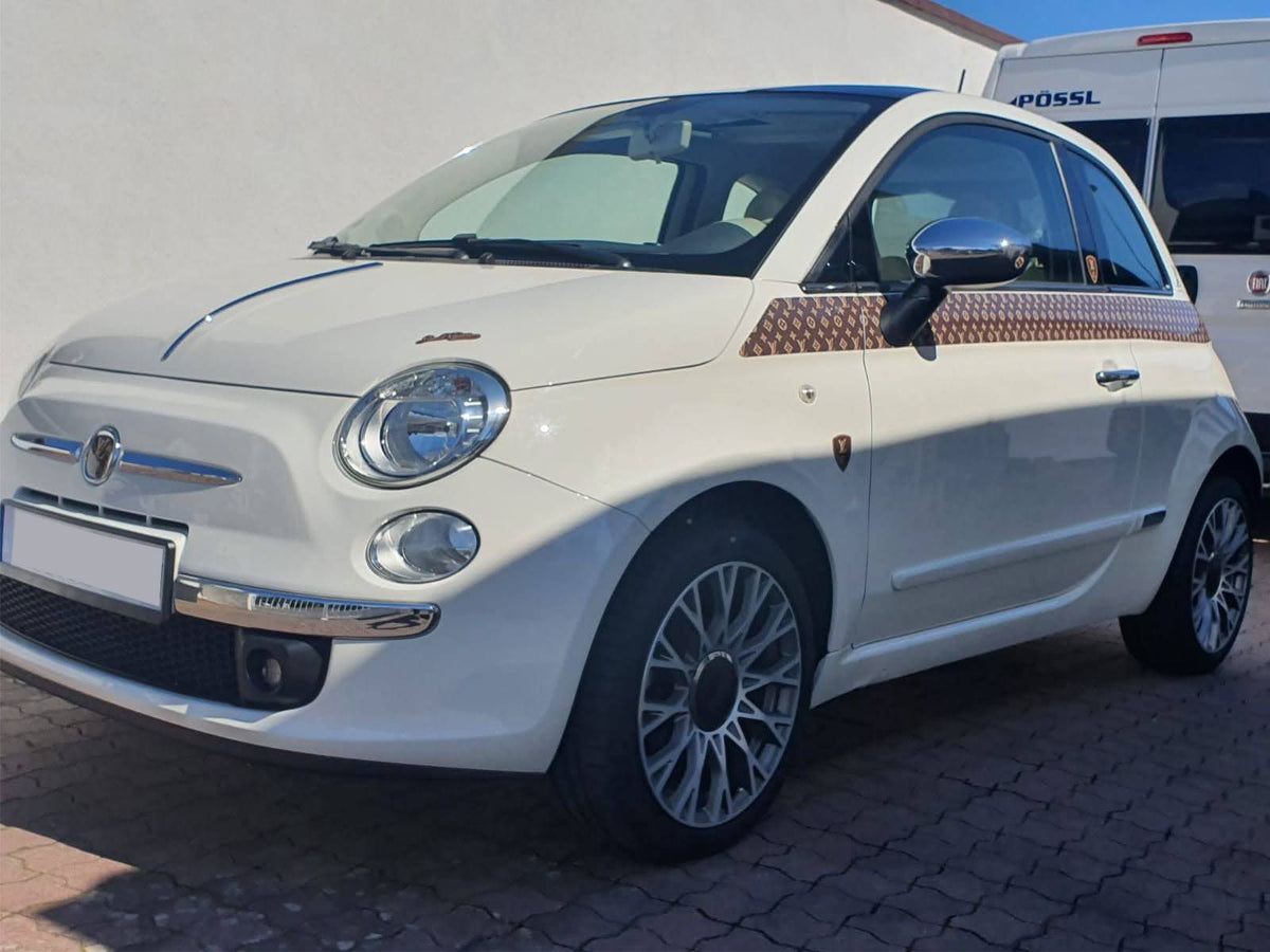 Zen Graphics - Fiat 500 / 500c Louis Vuitton Decals / Stickers