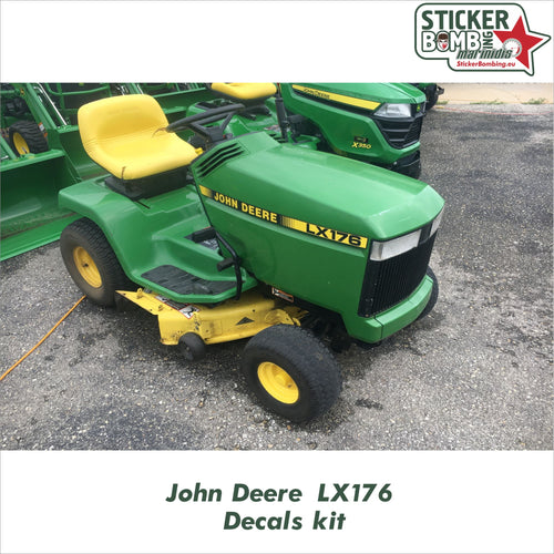 John Deere LX176 Decals Kit