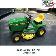 Load image into Gallery viewer, John Deere LX178 Decals Kit