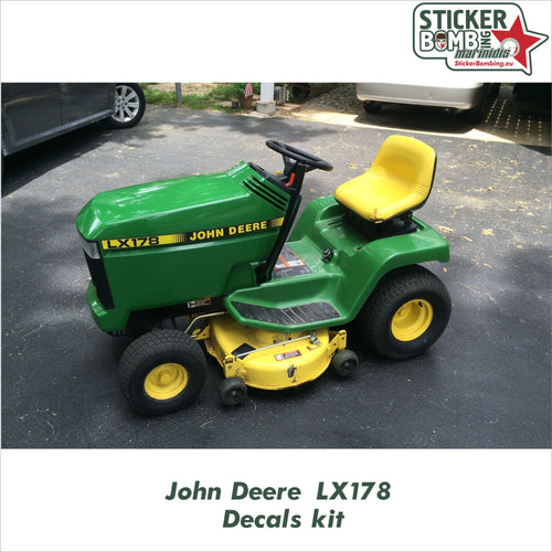 John Deere LX178 Decals Kit