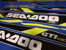 Load image into Gallery viewer, Sea-doo GTI 130 fluo yellow 2015-2016