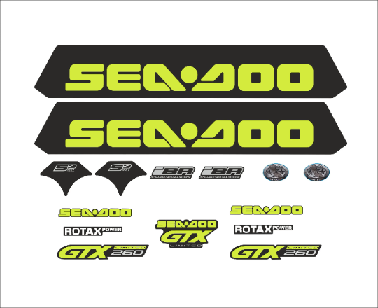 Sea-doo GTX 260 IS Limited-2014-2015 – StickerBombing.eu