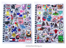 Load image into Gallery viewer, Sticker Bombing Album #1 - Sticker Bombing Pack #1 - Sticker Book #1