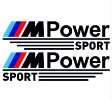 Load image into Gallery viewer, Stickers set for BMW-"M-PowerSport" 1pair Decal Car-Styling For bmw