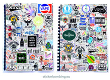 Load image into Gallery viewer, Sticker Bombing Album #8 Vape Edition - Stickers Pack #8