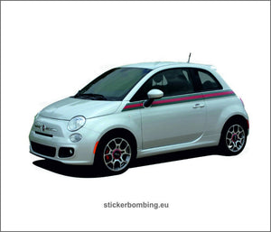 Fiat 500 graphics kit decals "Gucci Edition"