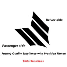 Load image into Gallery viewer, Chevrolet Camaro SS and RS "OEM Factory Style" Hood to Fender Rally Stripes