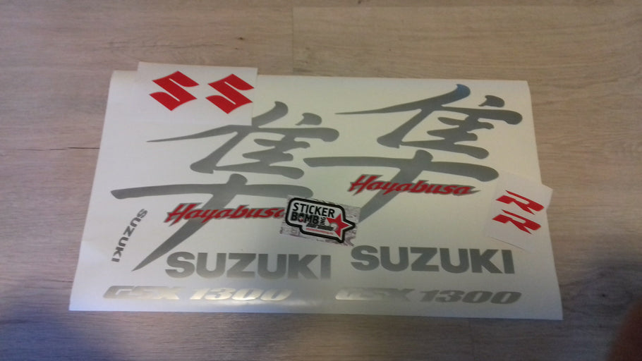 Stickers set "Suzuki Hayabusa GSX1300R"