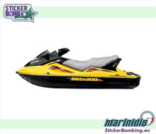 Load image into Gallery viewer, Sea-Doo GTX Supercharged jet ski with replica graphics kit applied – StickerBombing.eu
