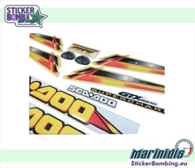 Load image into Gallery viewer, Sea-Doo GTX SC 185 Supercharged 2004-2005 decals detail – Sea-Doo GTX logo sticker and Ultra-Low Emission round badges by StickerBombing.eu