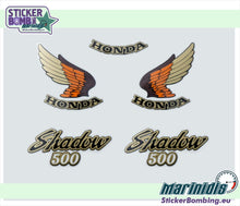 Load image into Gallery viewer, Honda VT 500 Shadow 1985–1988 motorcycle decals kit, graphics view 2