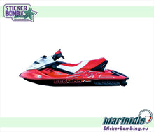 Load image into Gallery viewer, Sea-doo RXT 215 Red model 2008-2009 Decals Kit