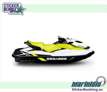 Load image into Gallery viewer, Sea-doo GTI 130 Fluo Yellow model 2015-2016 Decals Kit