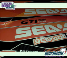 Load image into Gallery viewer, Sea-doo GTI 155 SE Orange model 2015-2016 Decals Kit