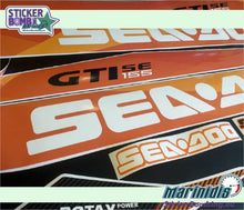 Load image into Gallery viewer, Sea-doo GTI 155 SE Orange model 2015-2016 Decals Kit