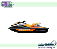 Load image into Gallery viewer, Sea-doo GTI 130 Orange White Black model 2015-2016 Decals Kit