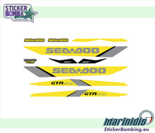 Load image into Gallery viewer, Sea-doo GTR 215 Yellow Grey model 2015 Decals Kit