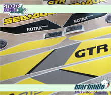 Load image into Gallery viewer, Sea-doo GTR 215 Yellow Grey model 2015 Decals Kit