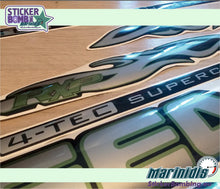 Load image into Gallery viewer, Sea-doo RXP 215 Supercharged Green model 2004-2007 Decals Kit