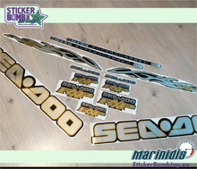 Load image into Gallery viewer, Sea-doo RXP 215 Supercharged Maya Gold model 2006 Decals Kit