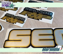 Load image into Gallery viewer, Sea-doo RXP 215 Supercharged Maya Gold model 2006 Decals Kit