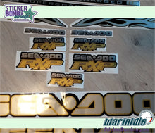 Load image into Gallery viewer, Sea-doo RXP 215 Supercharged Maya Gold model 2006 Decals Kit