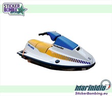Load image into Gallery viewer, Sea-Doo SP Bombardier 1990-1991 jet ski with replica restoration graphics kit applied – StickerBombing.eu