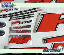 Load image into Gallery viewer, Sea-doo RXT 215 Red model 2008-2009 Decals Kit
