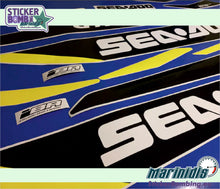 Load image into Gallery viewer, Sea-doo GTI 130 Fluo Yellow model 2015-2016 Decals Kit