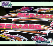 Load image into Gallery viewer, Sea-doo GTS Bombardier model 1997 Decals Kit