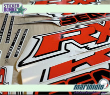 Load image into Gallery viewer, Sea-doo RXP 215 Red model 2009 Decals Kit