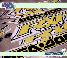 Load image into Gallery viewer, Sea-doo RXP 215 Yellow model 2009 Decals Kit
