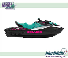 Load image into Gallery viewer, Sea-Doo GTI SE 170 2022-2024 Jet Ski Full Decals Kit Fuxia - view 1