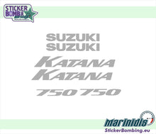 Load image into Gallery viewer, Suzuki GSX750F model 2001-2003 Decals Kit