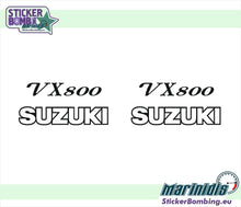 Load image into Gallery viewer, Stickers Set for moto suzuki "Suzuki VX800" (Replica Graphics ) Decals set