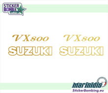 Load image into Gallery viewer, Stickers Set for moto suzuki "Suzuki VX800" (Replica Graphics ) Decals set