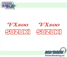 Load image into Gallery viewer, Stickers Set for moto suzuki "Suzuki VX800" (Replica Graphics ) Decals set
