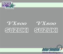 Load image into Gallery viewer, Stickers Set for moto suzuki "Suzuki VX800" (Replica Graphics ) Decals set