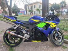 Load image into Gallery viewer, Stickers set YAMAHA YZF R6 2005 (Full decals set Yamaha Yzf R6) (Replica Graphics)Fluo Yellow