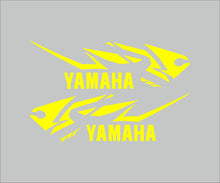 Load image into Gallery viewer, Stickers set YAMAHA YZF R6 2005 (Full decals set Yamaha Yzf R6) (Replica Graphics)Fluo Yellow