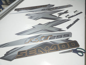 Jet Ski full decals kit for "Sea-Doo RXT-X 255" model 2008-2009