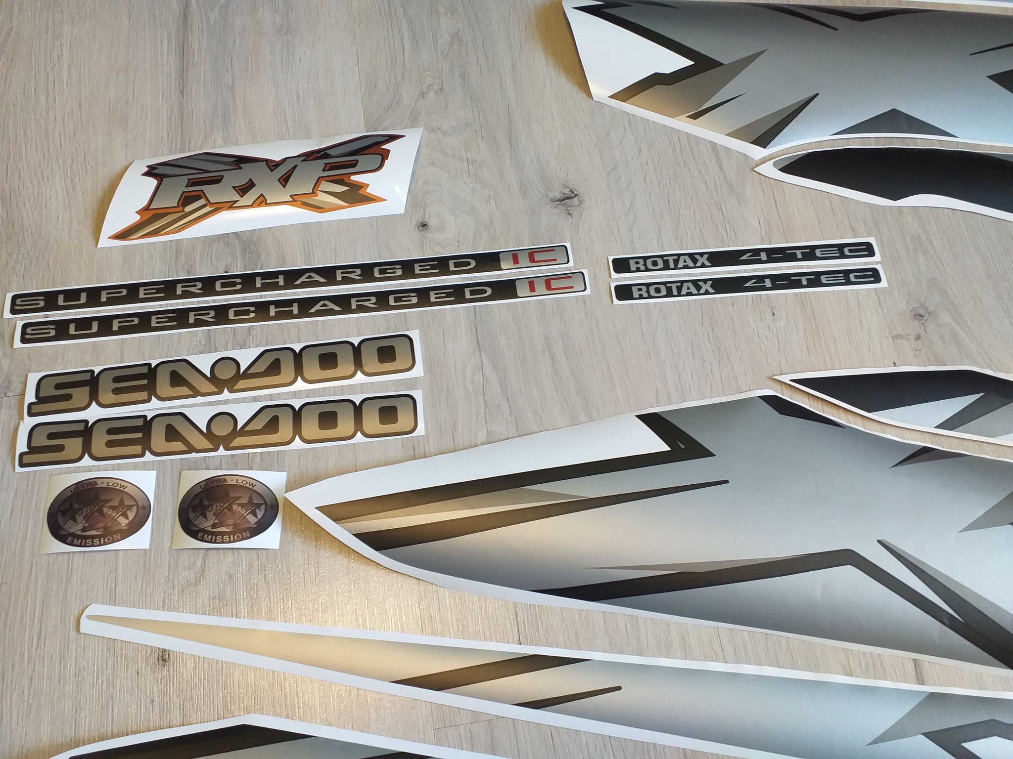 Sea-Doo RXP-X 255 model 2008-2009 Jet Ski Full Set Stickers ...