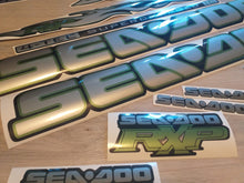 Load image into Gallery viewer, Jet Ski full decals kit for Sea-doo Rxp 215 Supercharged Green-model 2004-2007 Graphics decals kit