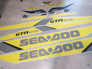 Sea-doo GTR 215-Yellow grey-model 2015