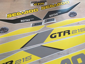 Sea-doo GTR 215-Yellow grey-model 2015