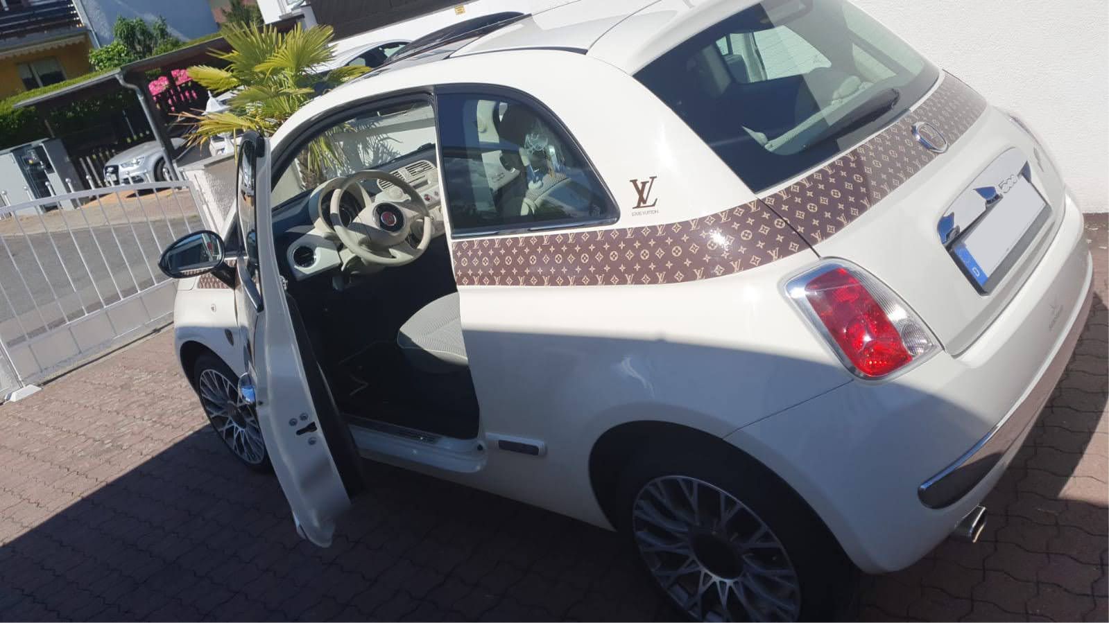 Fiat 500 cover by Louis Vuitton - cars & life blog
