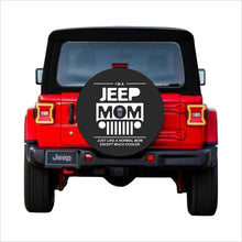 Load image into Gallery viewer, Tire Cover-Jeep Mom version 001-With Camera Hole